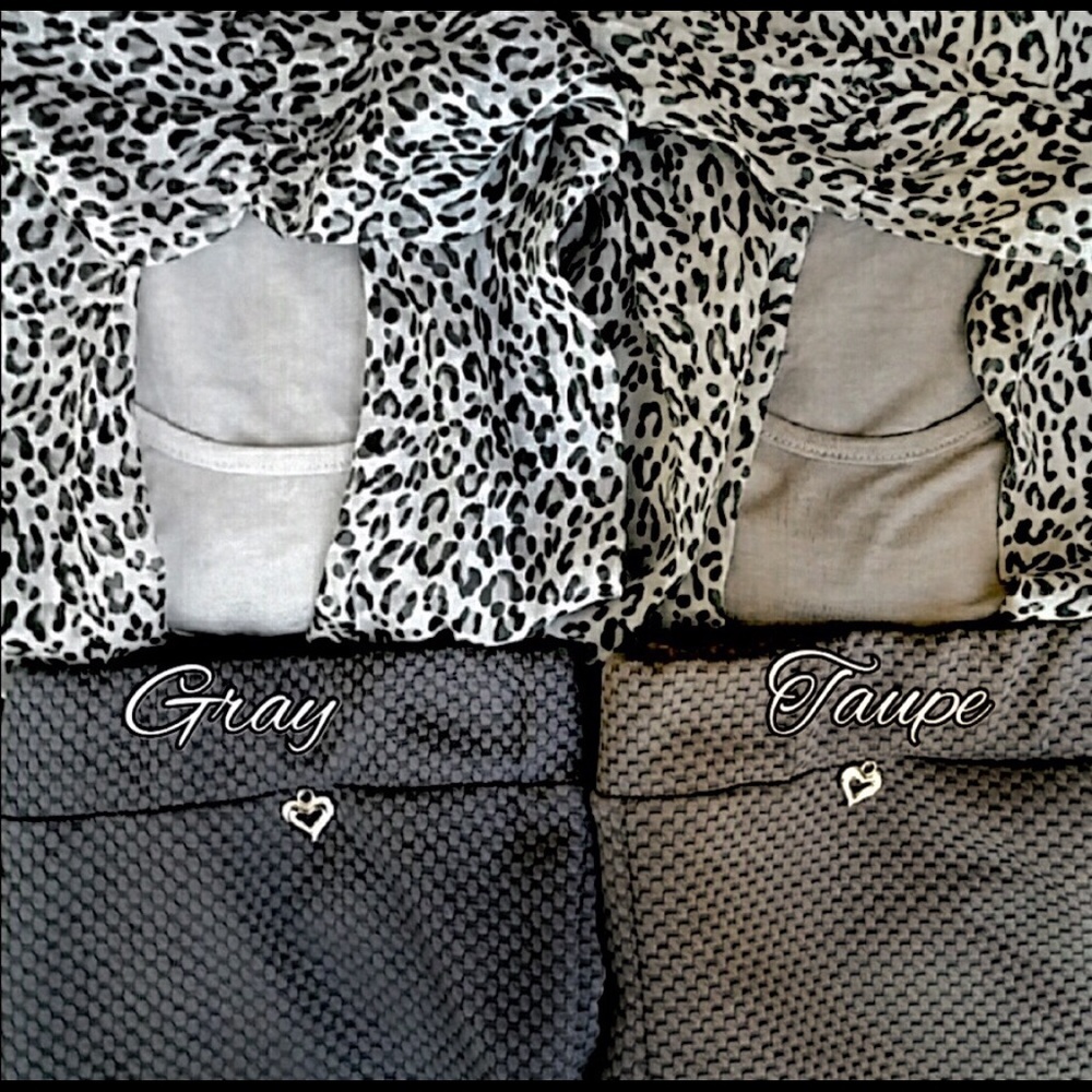 NEW SEDUZIONE 100% Silk Leopard Blouse with Soft Jersey Tank Liner - Picture 2 of 4
